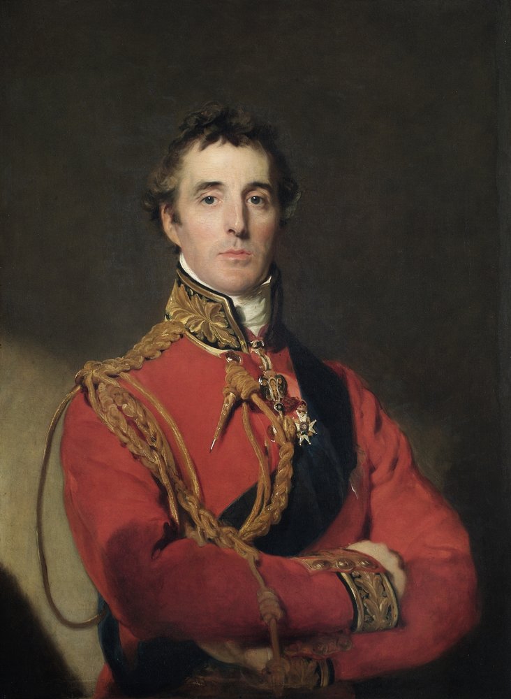 Portrét Arthura Wellesleyho, 1769-1852, 1. vévody z Wellingtonu, 1815-1816 od Thomas Lawrence
