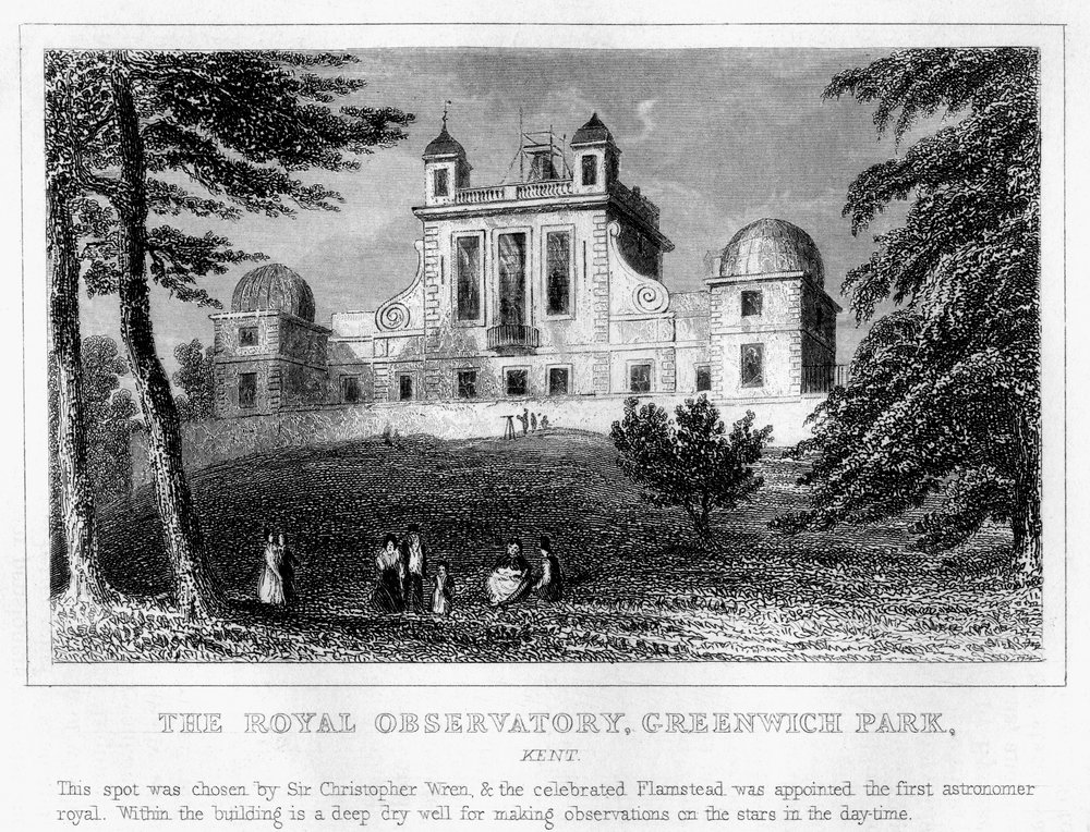 Královská observatoř, Greenwich, Londýn od Unbekannt