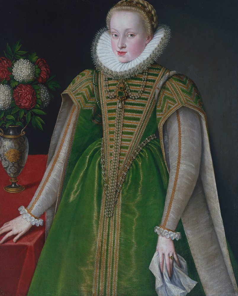 Portrét arcivévodkyně Marie Kristiny Rakouské (Štýrský Hradec) od Unknown artist