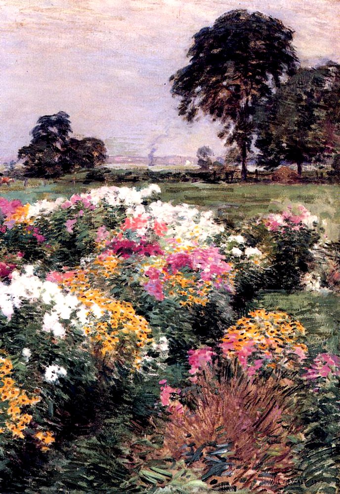 Květinová kompozice, 1903 od Willard Leroy Metcalf