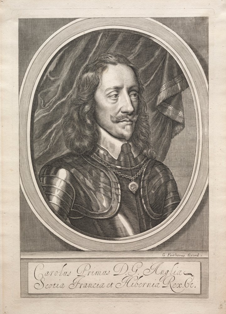 Karel I. | William Faithorne | Umělecká tisk