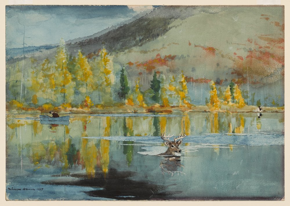 Říjnový den od Winslow Homer