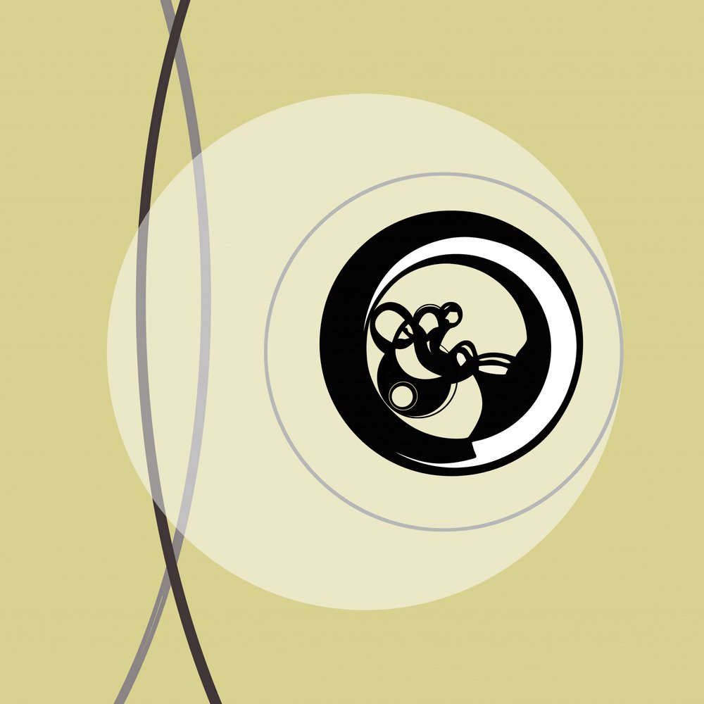 Abstraktní vířící kruhy od Alejandra Winkhaus