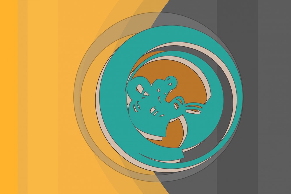 Dynamický tyrkysový vír od Alejandra Winkhaus