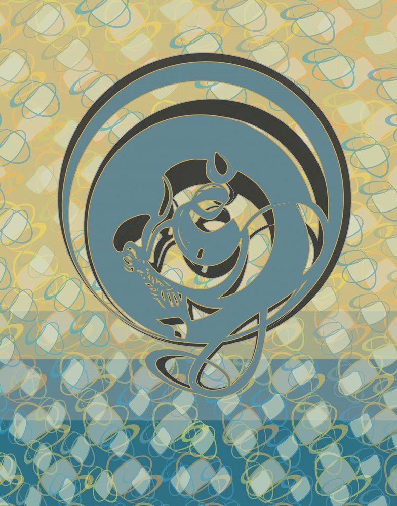 Elegantní modrý drak od Alejandra Winkhaus