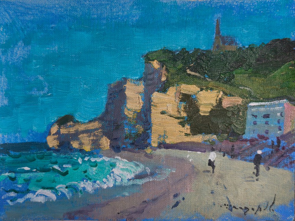 Útesy u Beach Village od Alexander Shandor