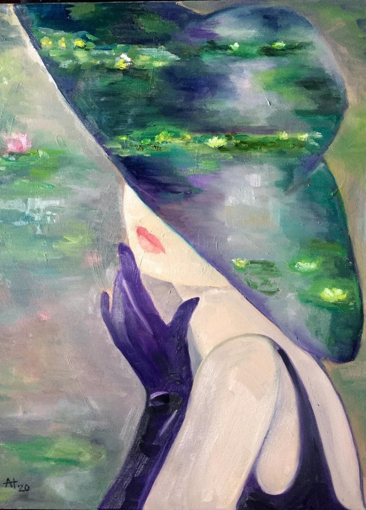 Elegantní odraz lilií od Alexandra Higgins