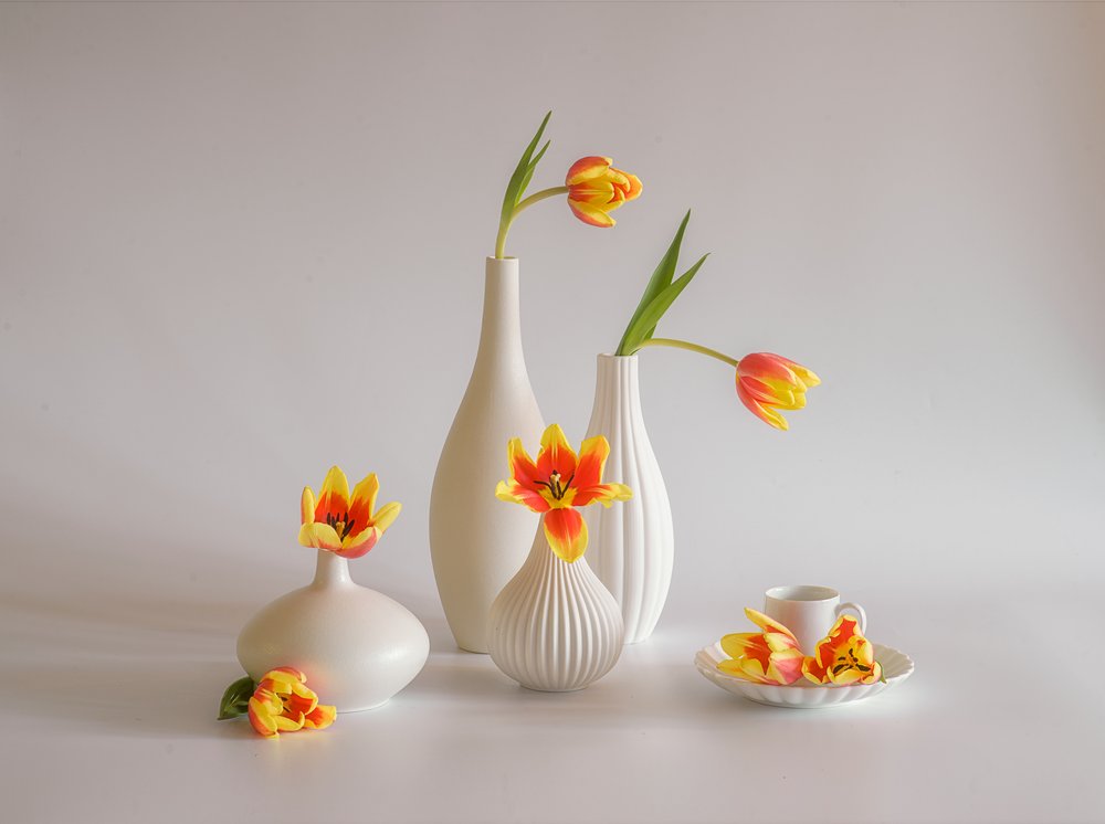 Zářivé zátiší s tulipány od Alice Sheng