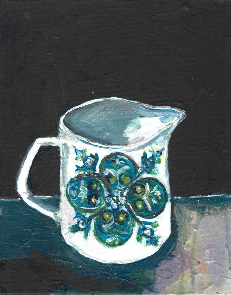 Květinové zátiší v džbánu od Alice White