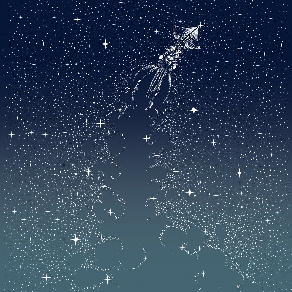 Let nebeské chobotnice od Alirıza ÇAKIR