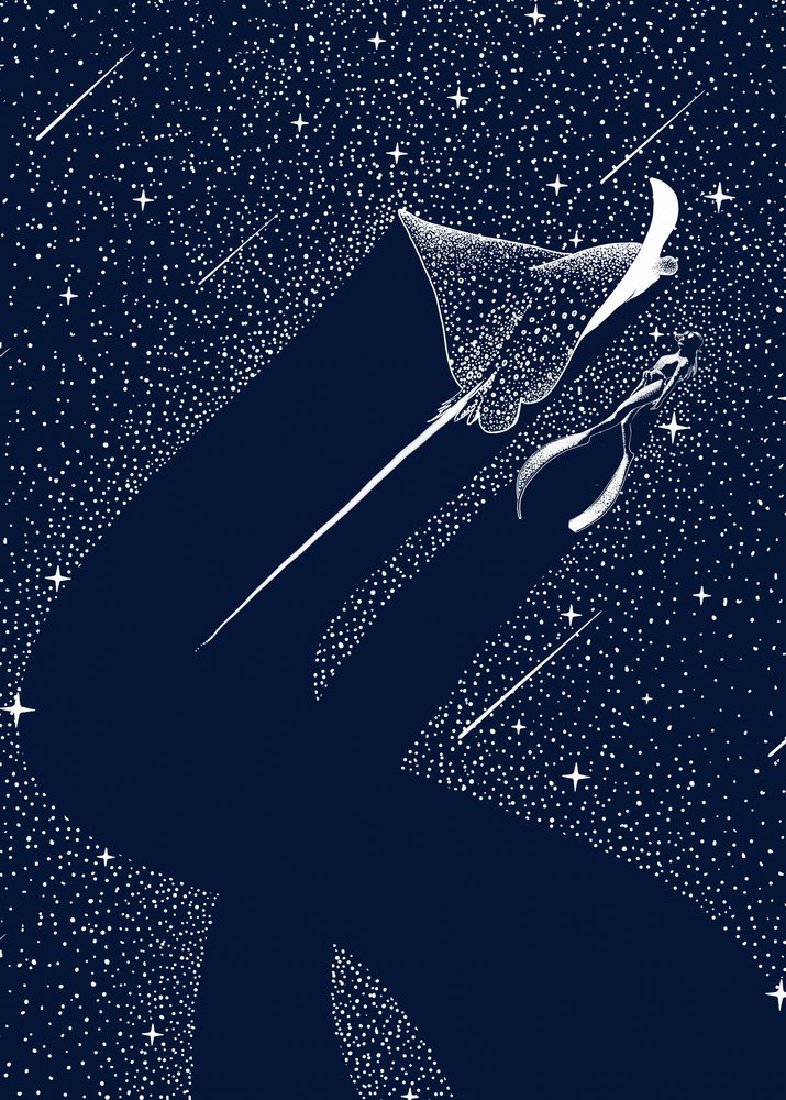 Kosmický orel Ray od Alirıza ÇAKIR