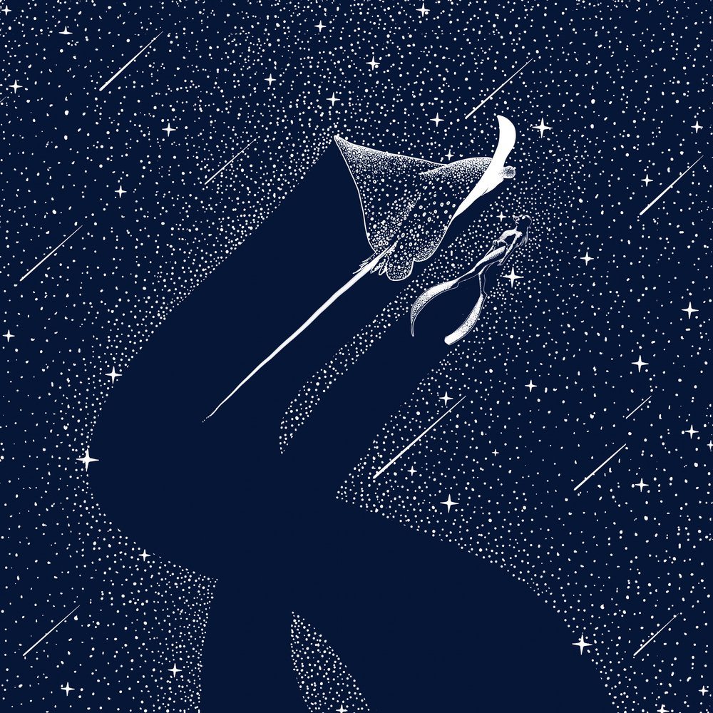 Kosmický sen o mantě od Alirıza ÇAKIR