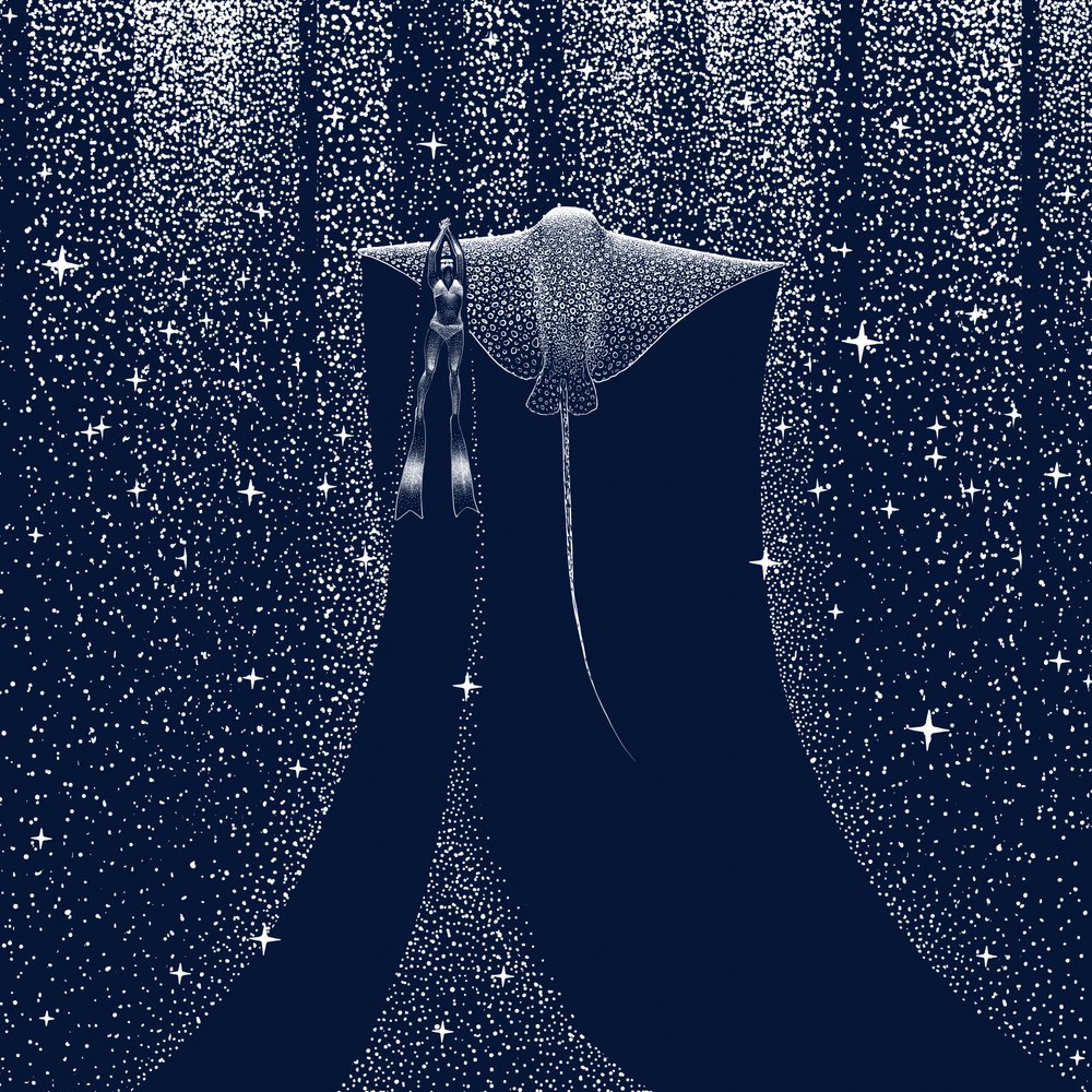 Potápěč ve hvězdném oceánu od Alirıza ÇAKIR