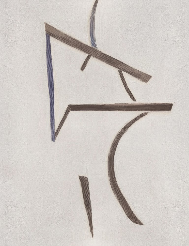 Abstraktní geometrická rovnováha od Alma