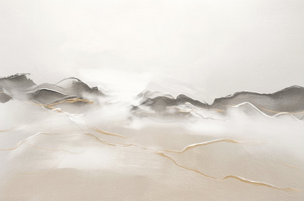 Abstraktní zlatá krajina od Alma