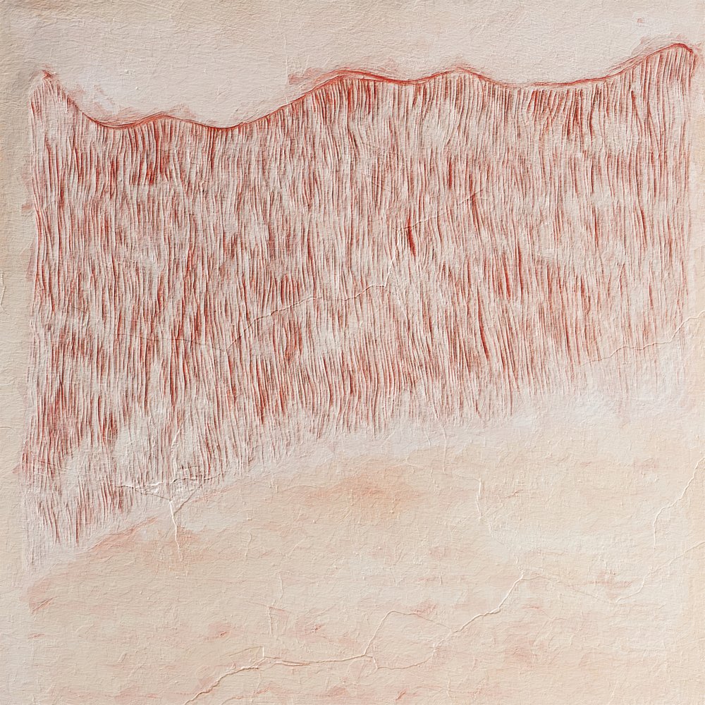 Abstrakt: Červený proud od Alma