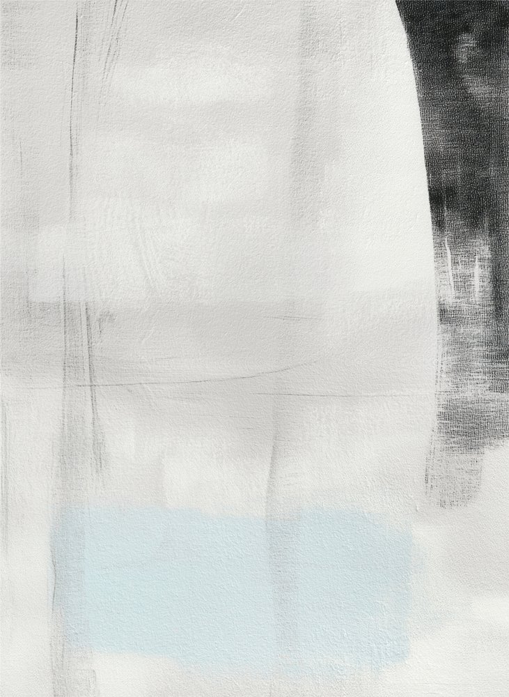 Abstrakt k Blue Block od Alma