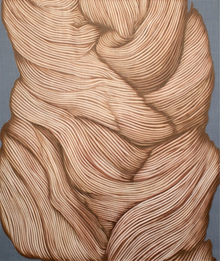 Vlnící se prameny s texturou od Alma