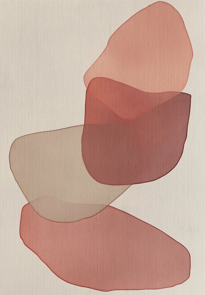 Jemné, navzájem se překrývající tvary od Alma