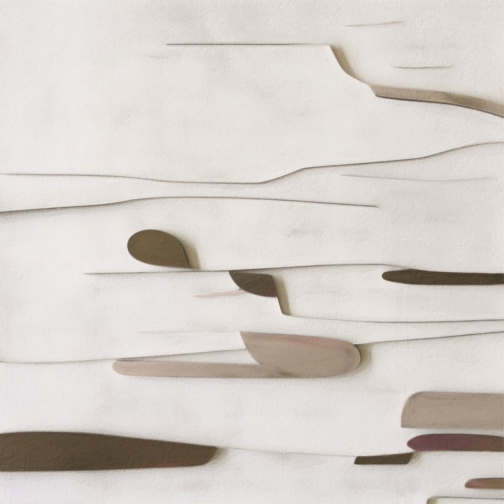 Vrstvené abstraktní tvary od Alma