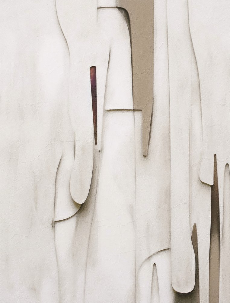 Vrstvené abstraktní tvary od Alma