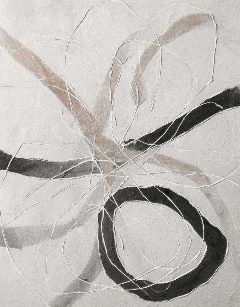 Neutrální texturované spirály od Alma