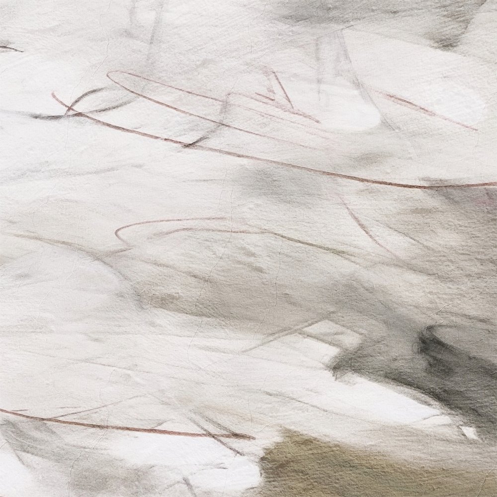 Jemná šedá abstrakce od Alma