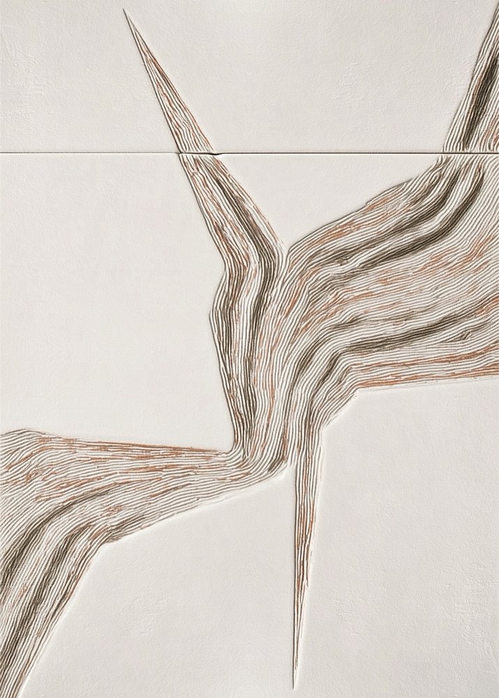 Organický tok s texturou od Alma