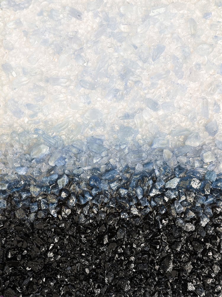 Modro-černý krystalový přechod od Alyson Storms