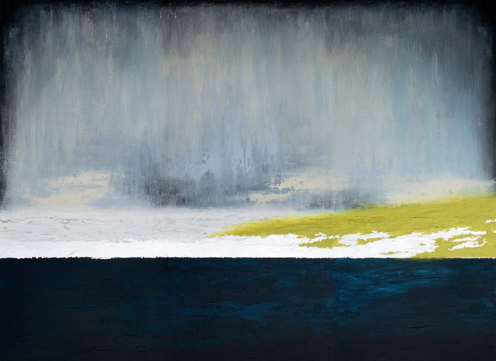 Déšť nad žlutým polem od Alyson Storms