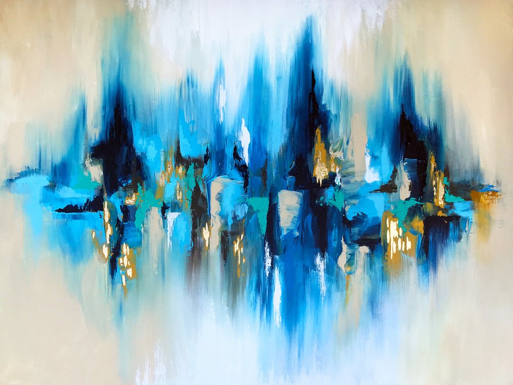 Zářivý modrý odraz od Alyson Storms