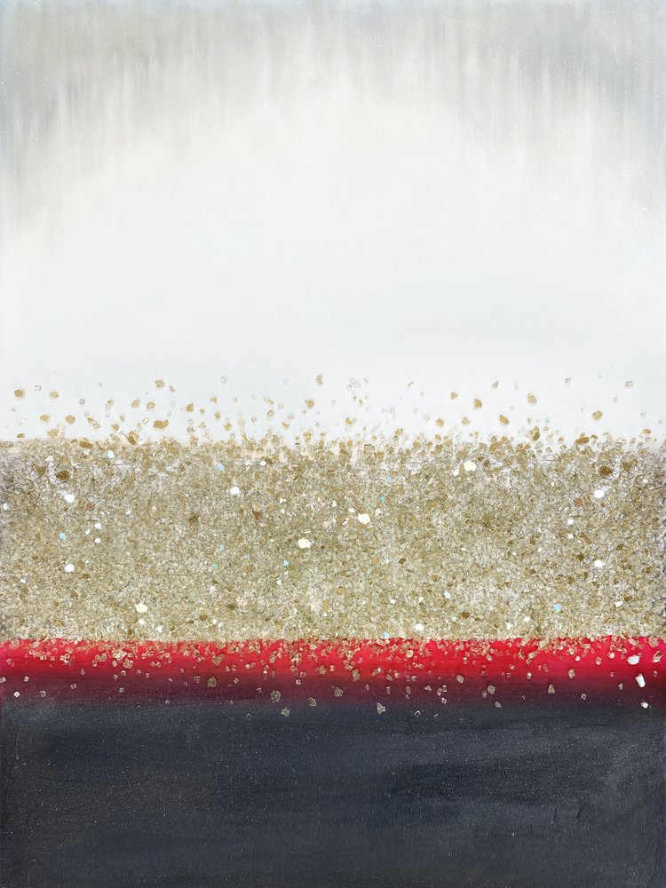 Zářivé vrstvy s třpytkami od Alyson Storms