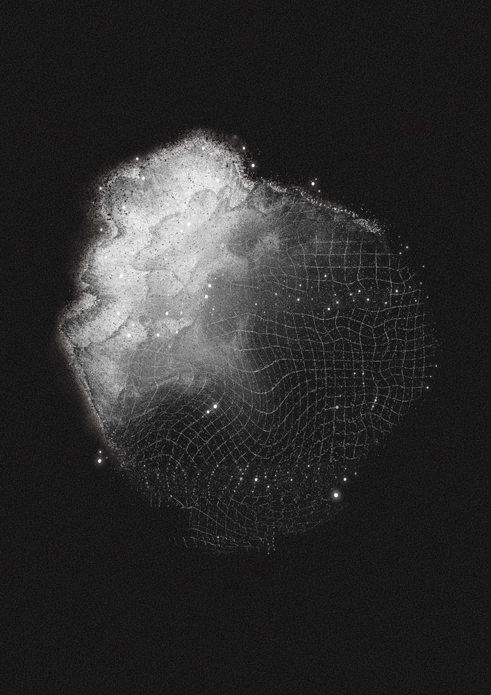 Síť hvězdných mlhovin od Amy Louise Baker