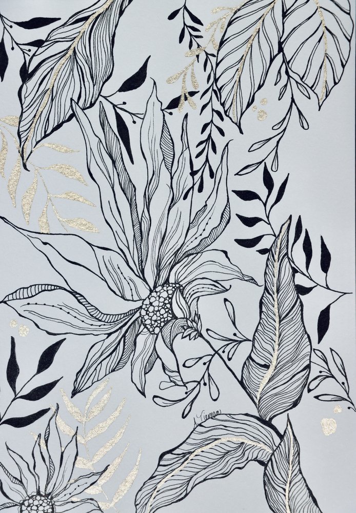 Black Gold Botanicals od Amy Tieman