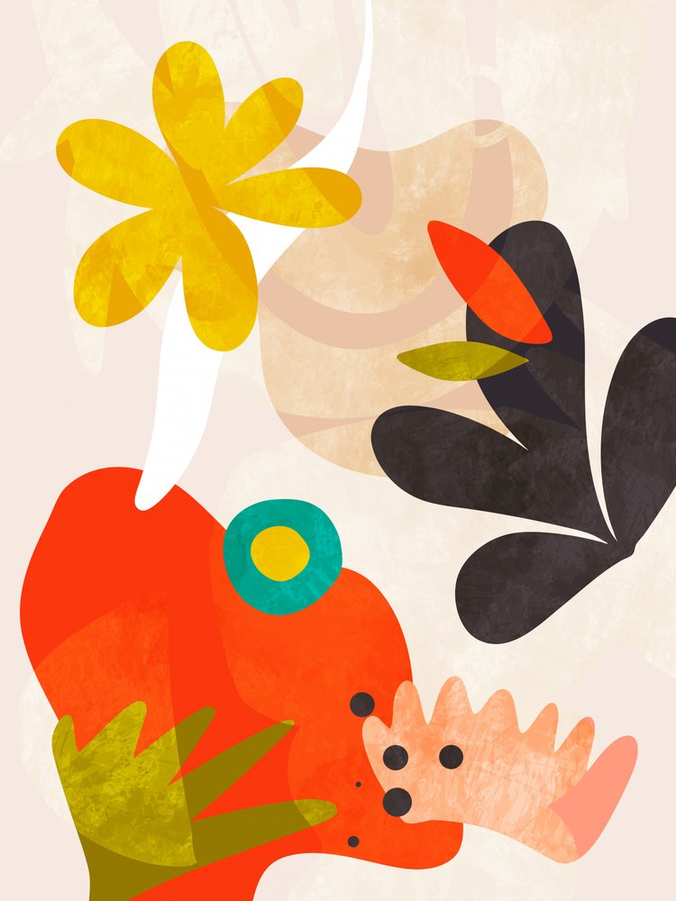 Výřezy – kopie ve stylu Bauhaus od Ana Rut Bre