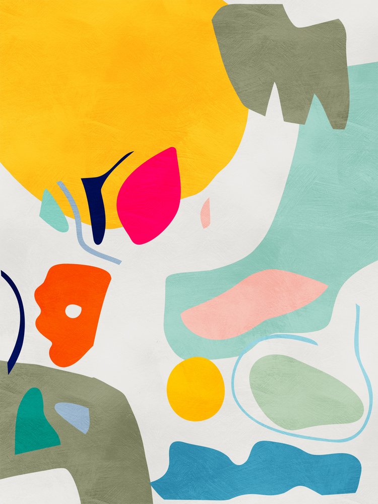 Výřez inspirovaný krajinou od Ana Rut Bre