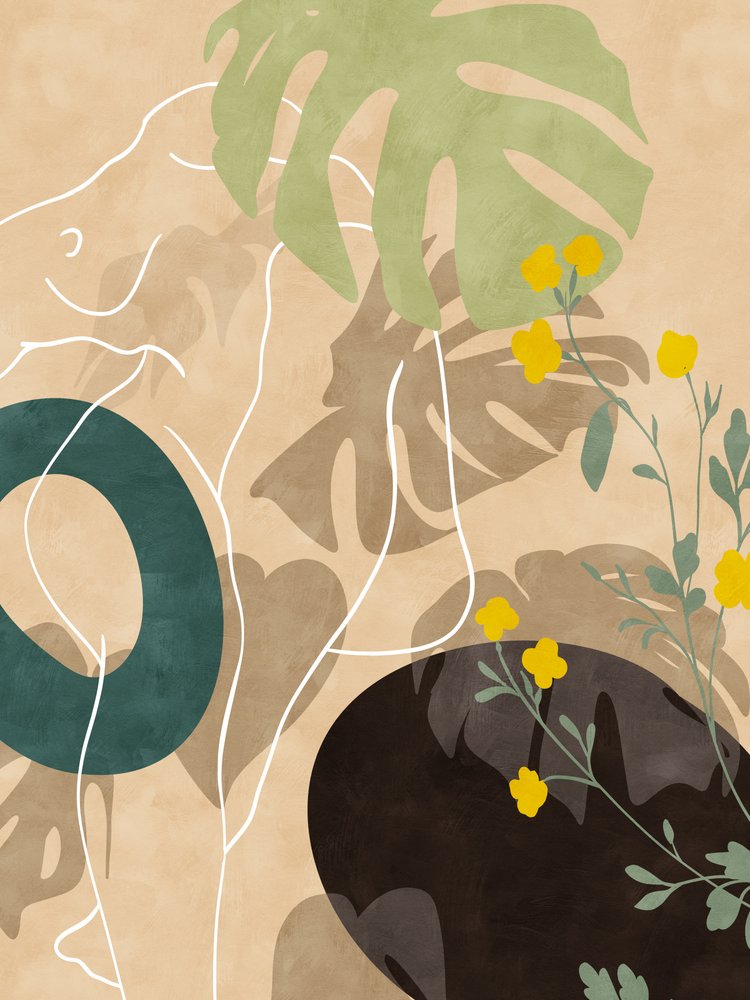 Leaves Nude 24. ledna 2021 13 kopií od Ana Rut Bre