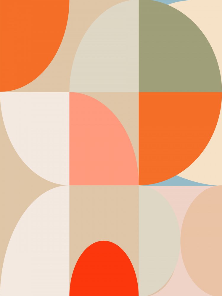 Pastelové odstíny poloviny století 12 od Ana Rut Bre