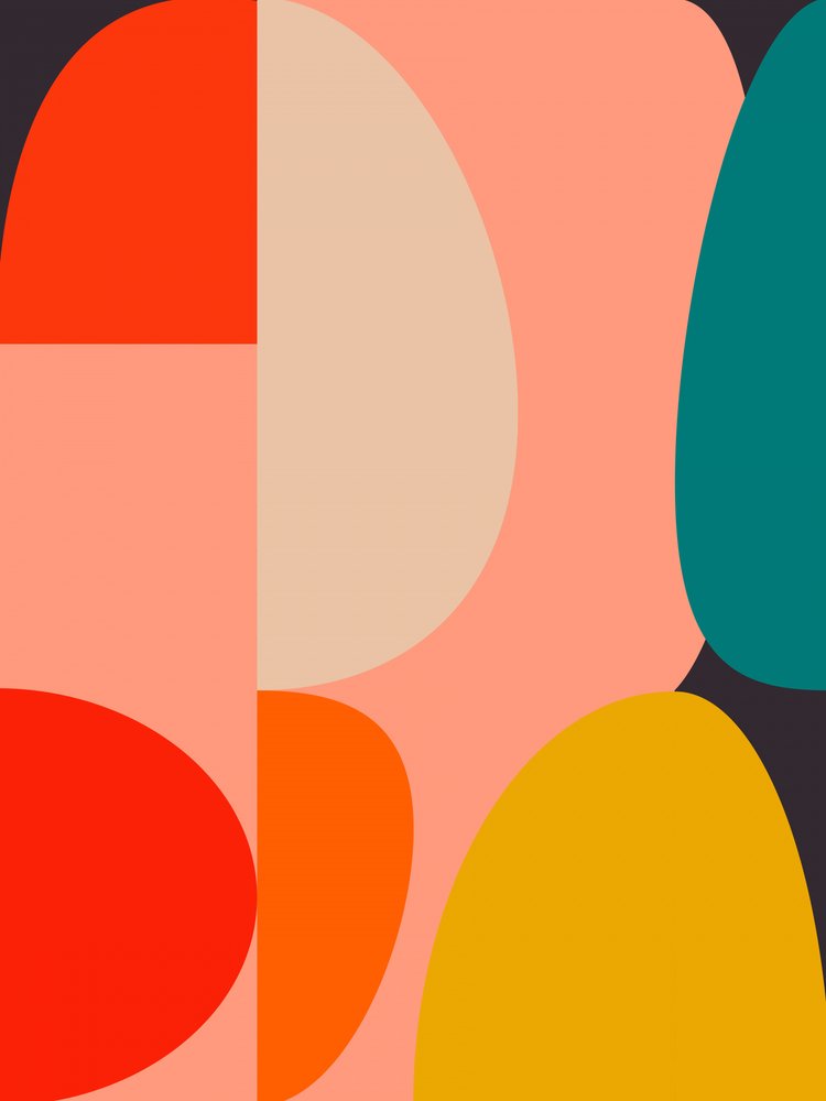 Pastelové odstíny poloviny století 14 od Ana Rut Bre