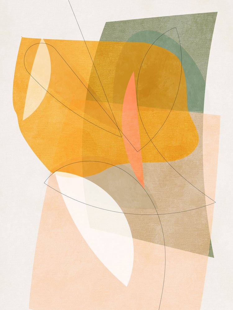 Nature Friendly Terracotta 5 Akvarelová kopie od Ana Rut Bre