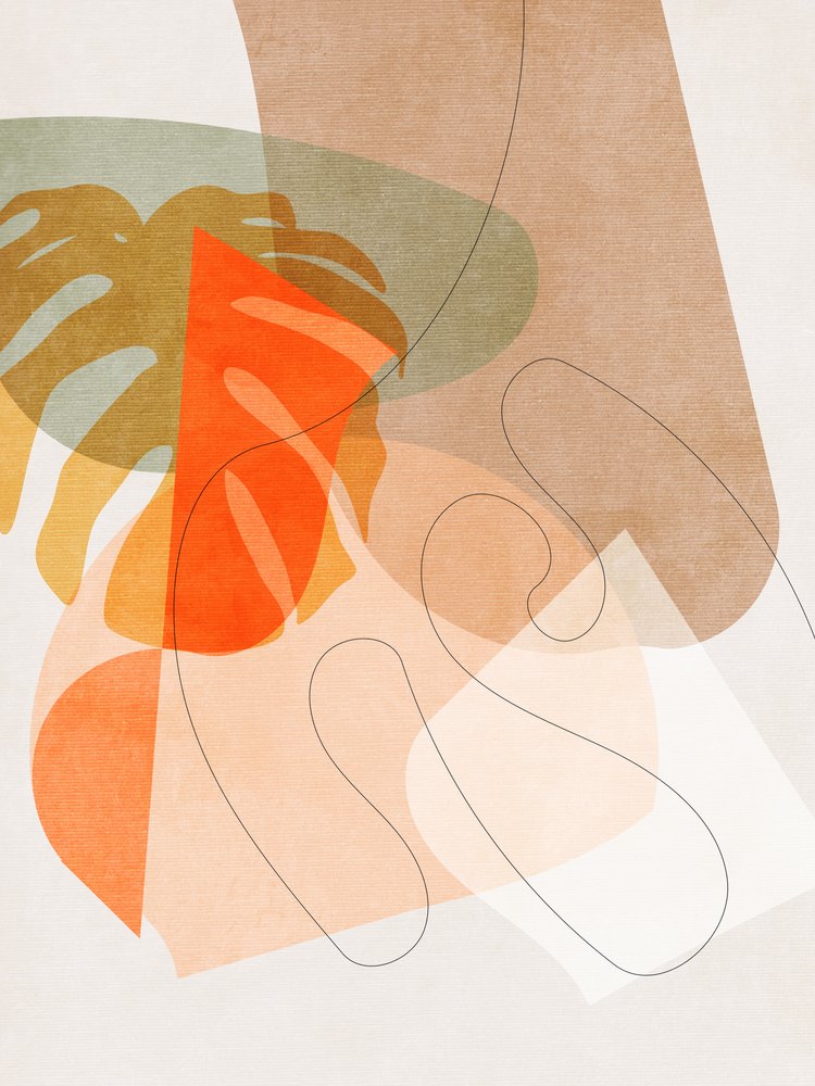 Nature Friendly Terracotta 6 Akvarelová kopie od Ana Rut Bre