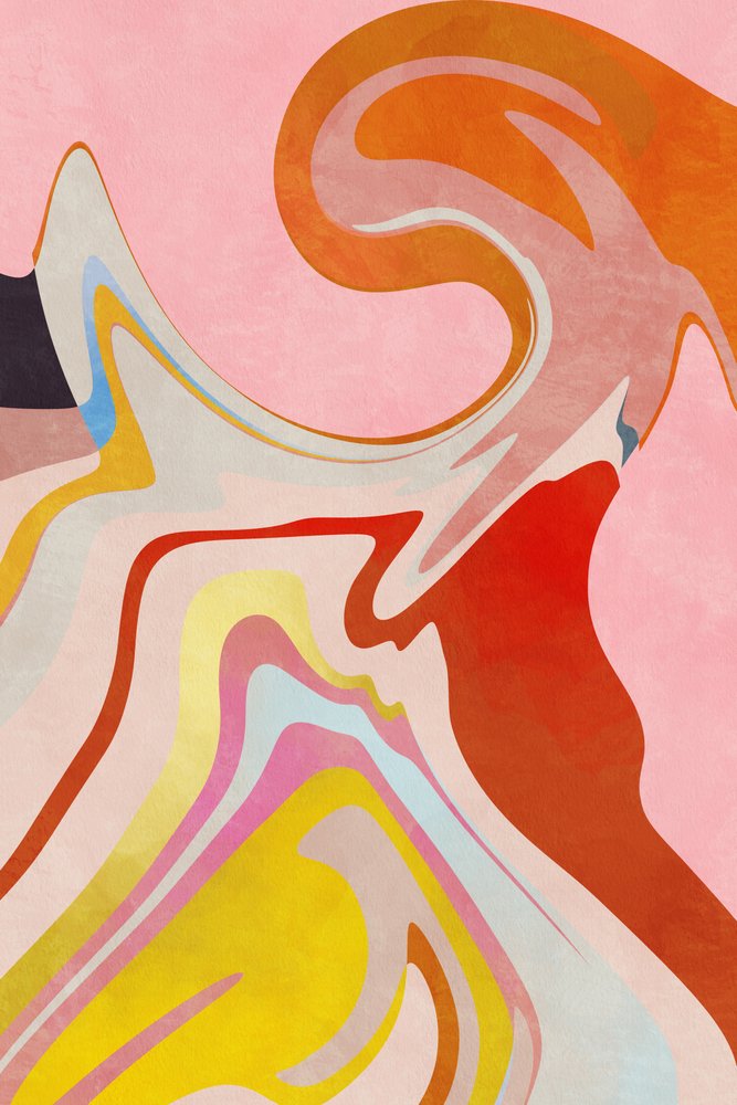 Organic Bauhaus Waved2 od Ana Rut Bre