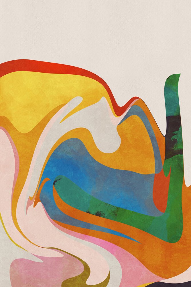 Organický Bauhaus Waved od Ana Rut Bre