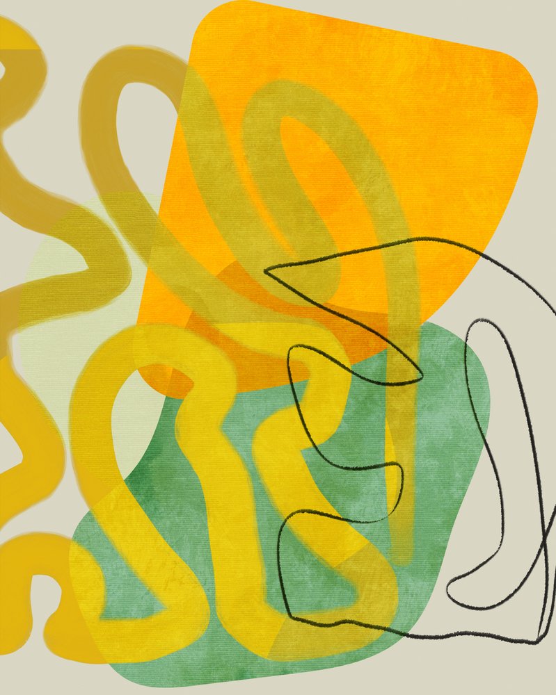 Malované čáry 8 – kopie od Ana Rut Bre