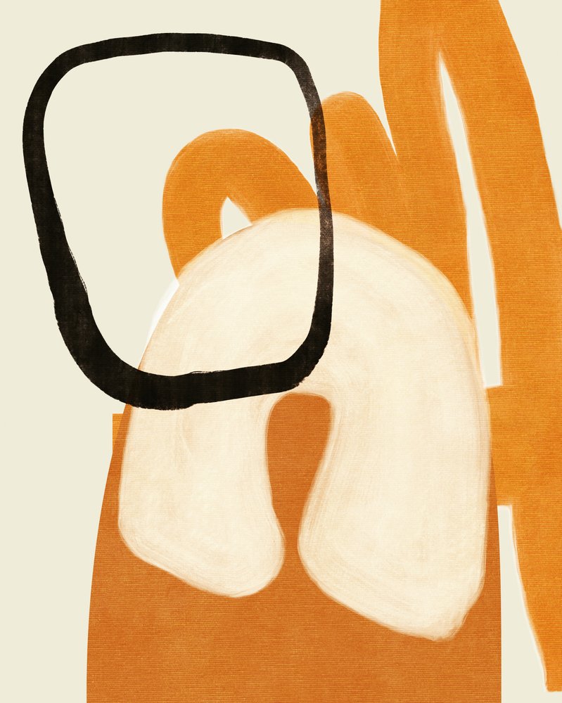 Malované čáry Desatur2 Kopie od Ana Rut Bre