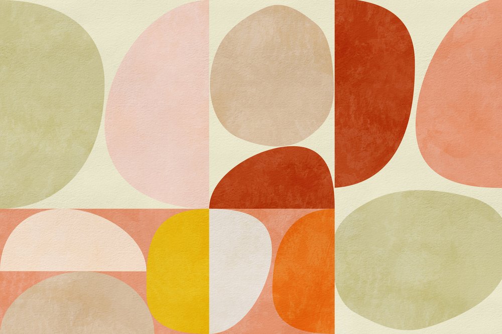 Pastelová geometrie od Ana Rut Bre