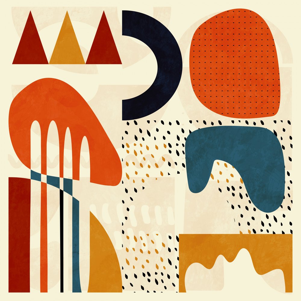 Čtverce Bunt2 od Ana Rut Bre