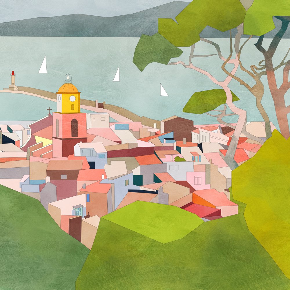 Saint Tropez Kopie 2 od Ana Rut Bre