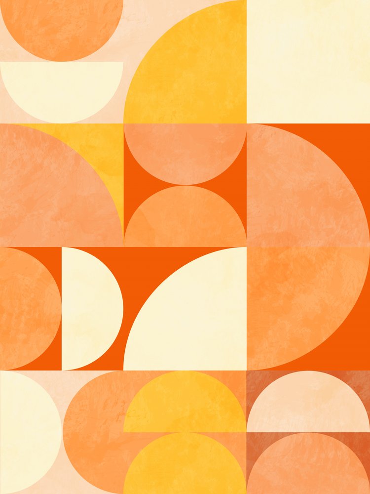 Jarní rapsodie – oranžová 3 od Ana Rut Bre