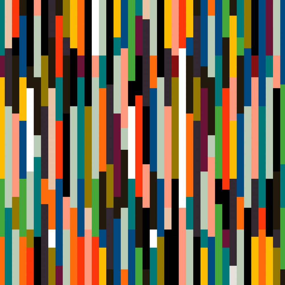 Pruhy Retro – velké od Ana Rut Bre